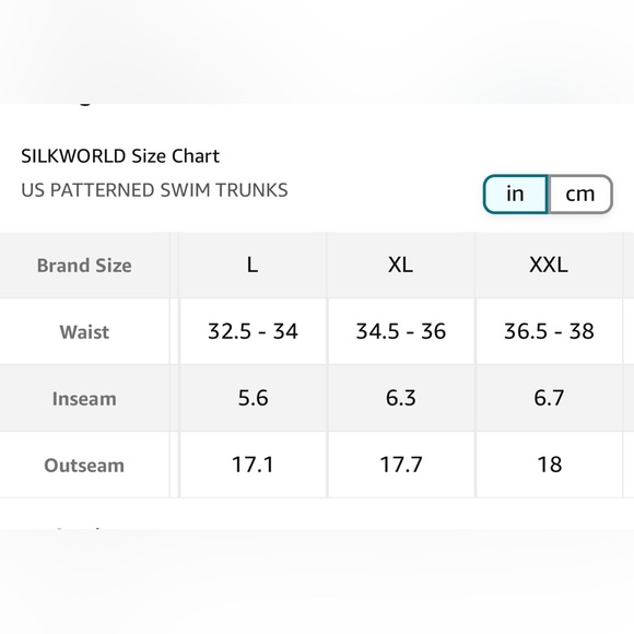 COPY - SILKWORLD Men's Swim Trunks Quick Dry Shorts with Pockets - Picture 4 of 4